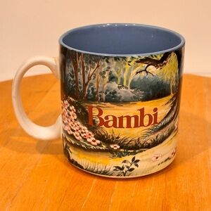 Vintage Disney Coffee Mug Bambi Mug Disney Collector Piece Made in China 1990s